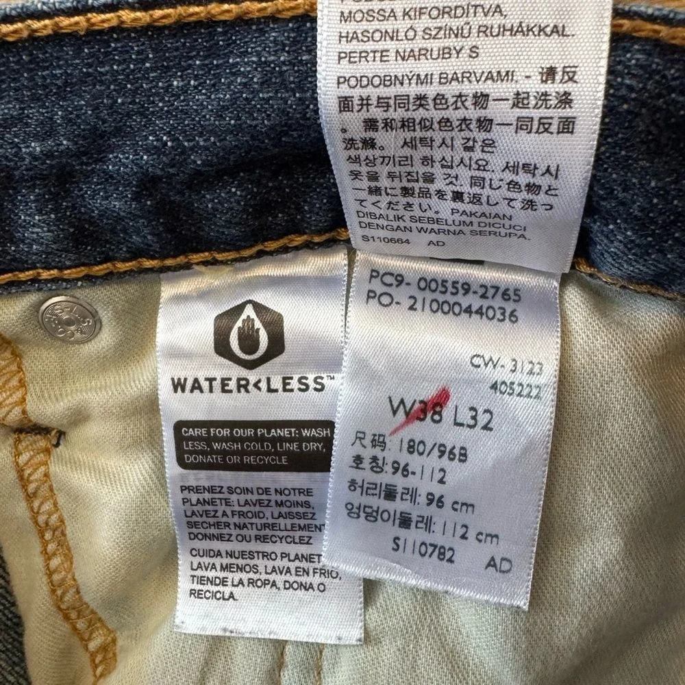 Levi's 559 Relaxed Straight Mens Jeans Blue Medium Wash W38 L32 00559-2765 (939)
